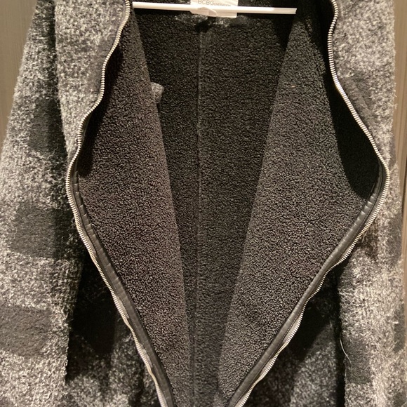 BCBGeneration cozy and warm jacket in grey/black. Size M. - Picture 8 of 8